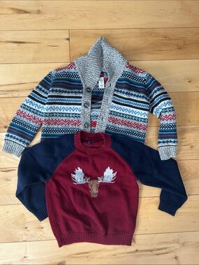 Tea Collection and Janie and Jack Sweater bundle